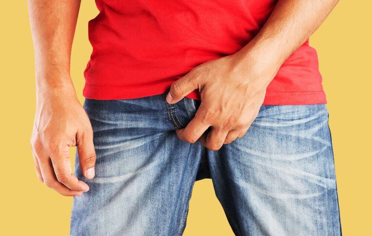 prostatitisaren seinaleak gizon batean